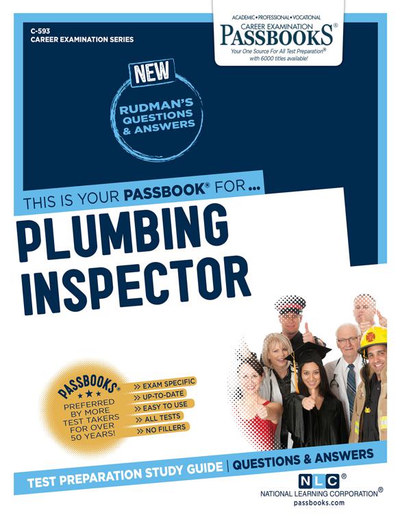 Plumbing Inspector, Career Examination Series