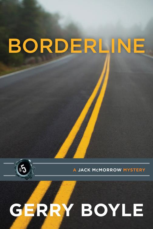 This image is the cover for the book Borderline: A Jack McMorrow Mystery