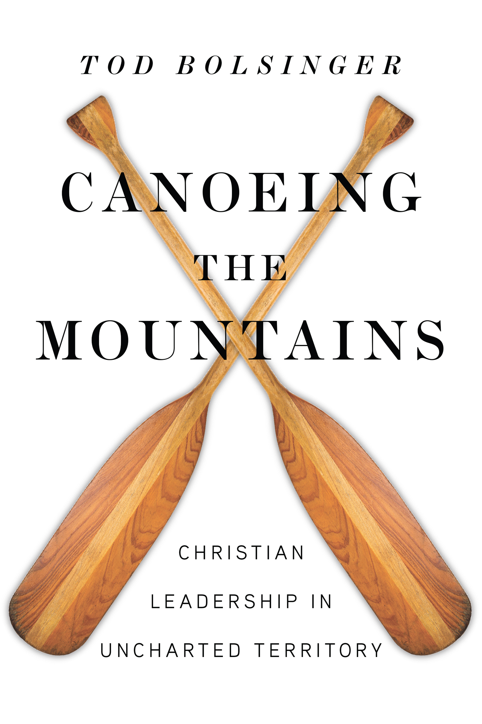 This image is the cover for the book Canoeing the Mountains