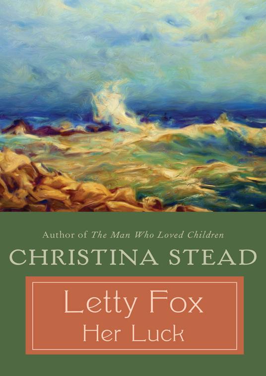 This image is the cover for the book Letty Fox