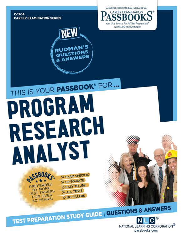 Program Research Analyst, Career Examination Series