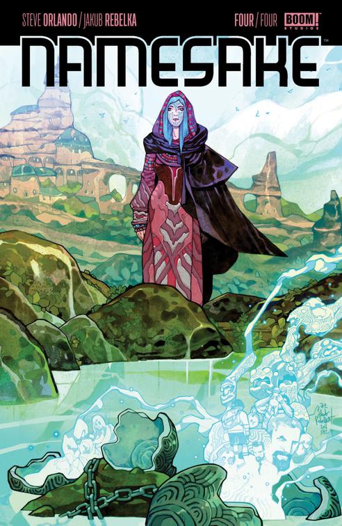 This image is the cover for the book Namesake #4, Namesake