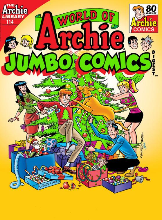 This image is the cover for the book World of Archie Double Digest #114, World of Archie Double Digest