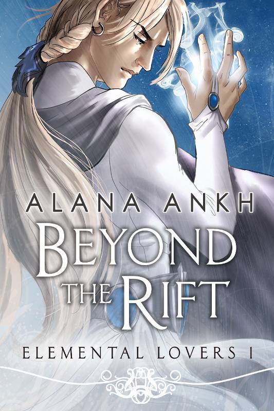 This image is the cover for the book Beyond the Rift, Elemental Lovers