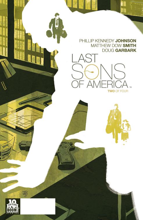 This image is the cover for the book Last Sons of America #2, Last Sons of America