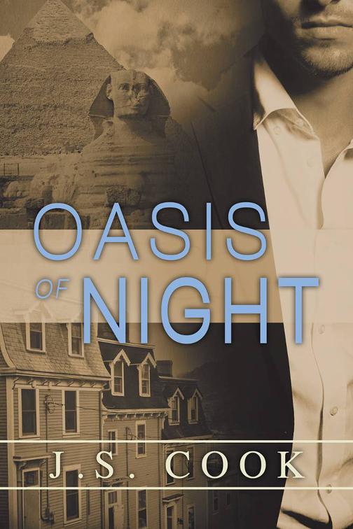 This image is the cover for the book Oasis of Night, Heartache Café