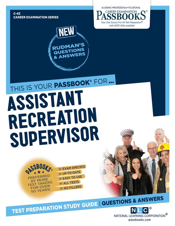 Assistant Recreation Supervisor, Career Examination Series