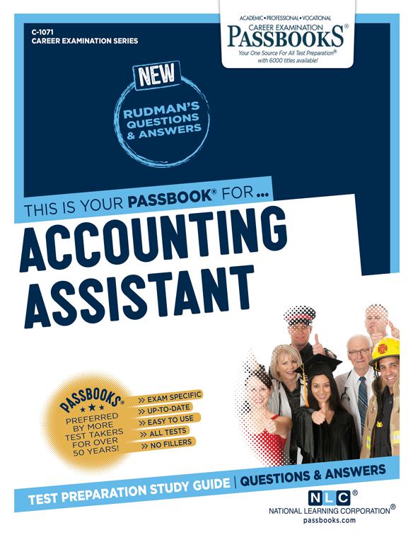 Accounting Assistant, Career Examination Series