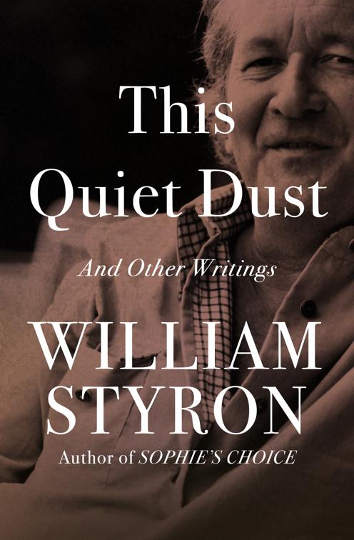 This image is the cover for the book This Quiet Dust