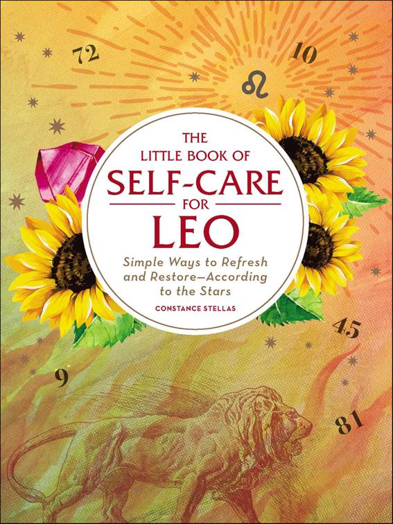 Little Book of Self-Care for Leo, Astrology Self-Care