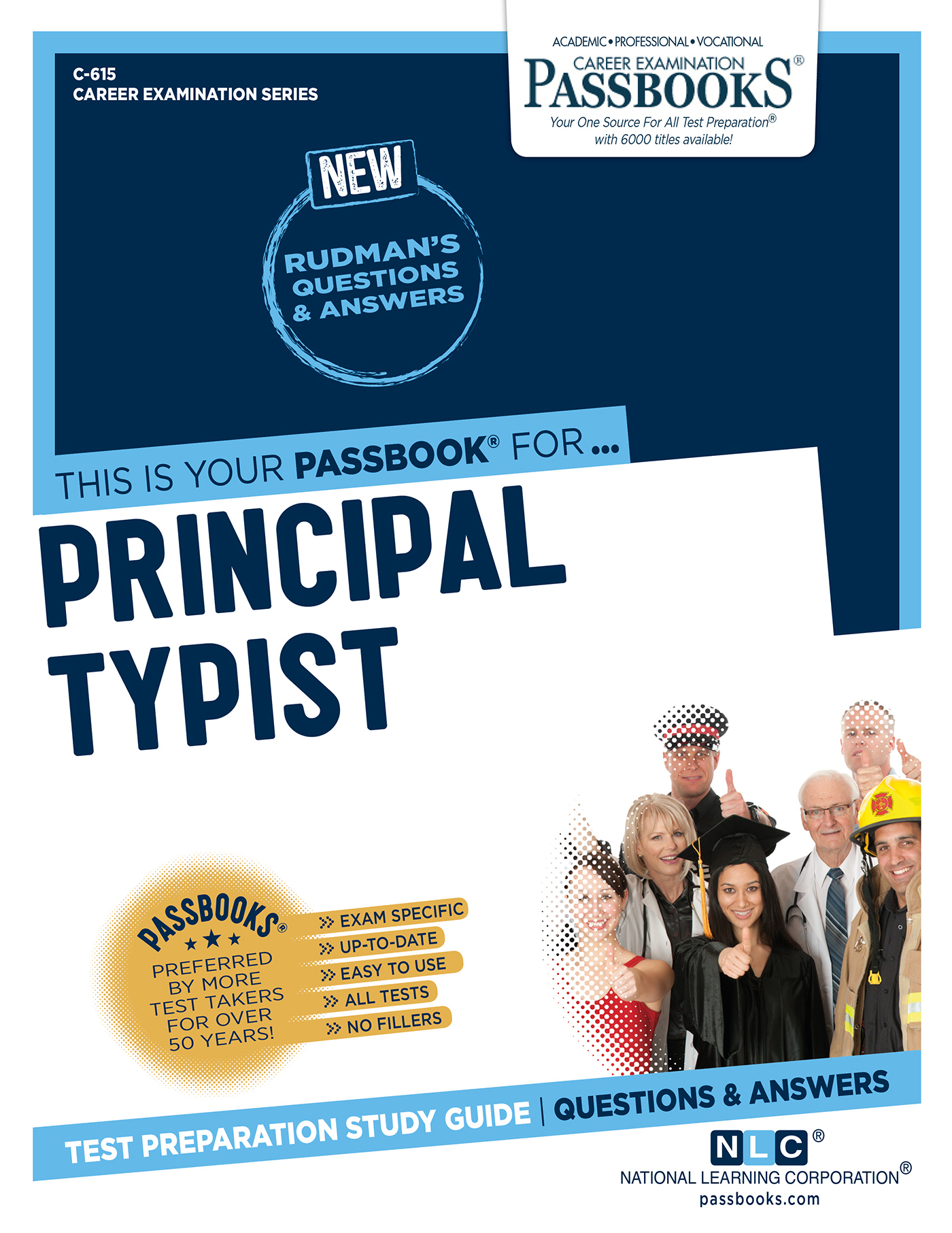 Principal Typist, Career Examination Series