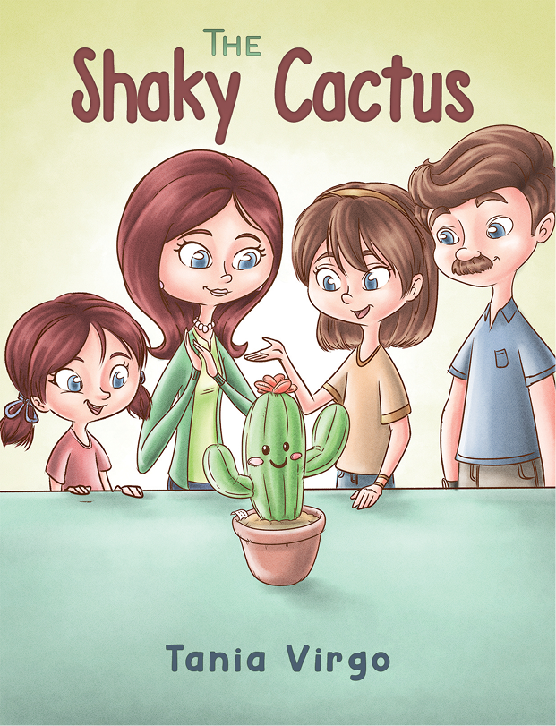 This image is the cover for the book The Shaky Cactus
