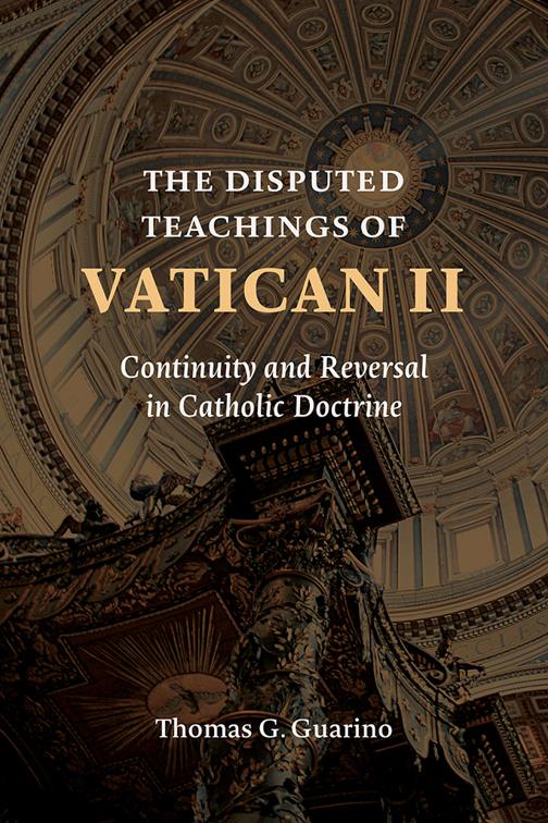 This image is the cover for the book The Disputed Teachings of Vatican II