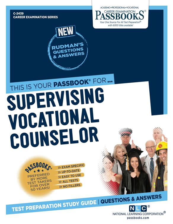 Supervising Vocational Counselor, Career Examination Series