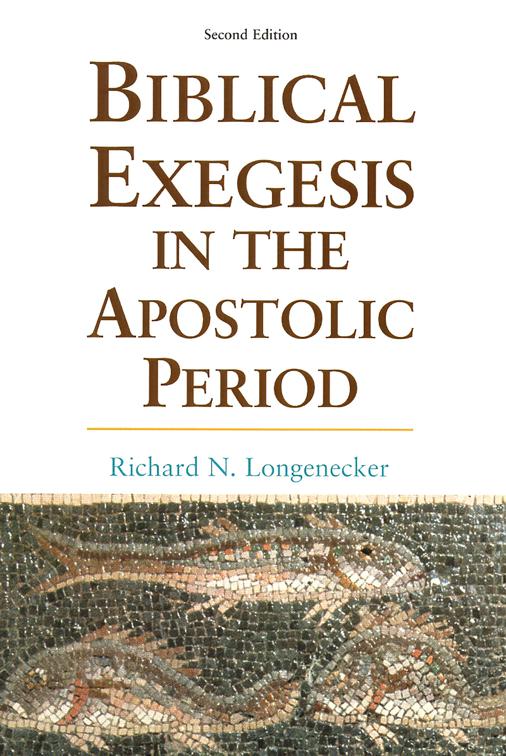 This image is the cover for the book Biblical Exegesis in the Apostolic Period