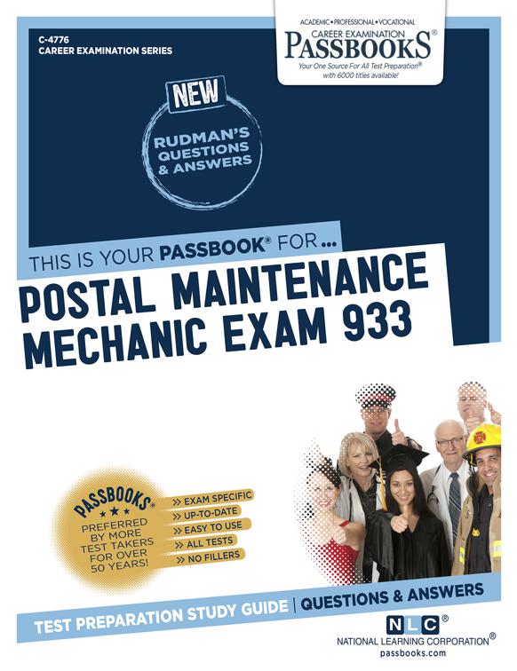 Postal Maintenance Mechanic Exam 933, Career Examination Series