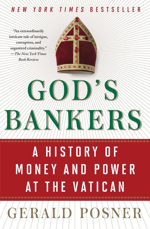 God&#x27;s Bankers