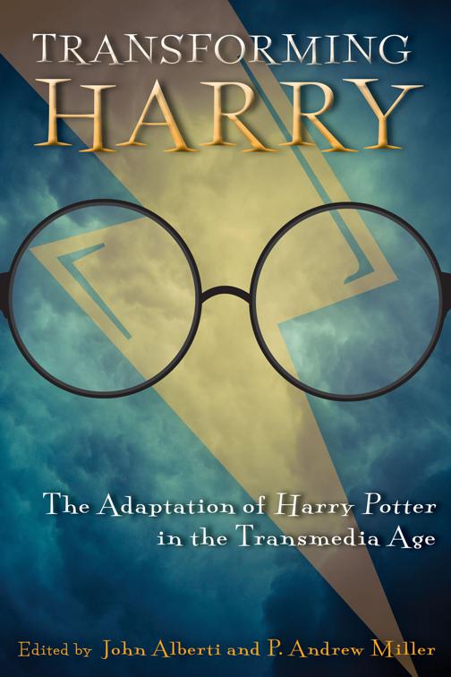 This image is the cover for the book Transforming Harry, Contemporary Approaches to Film and Media Series