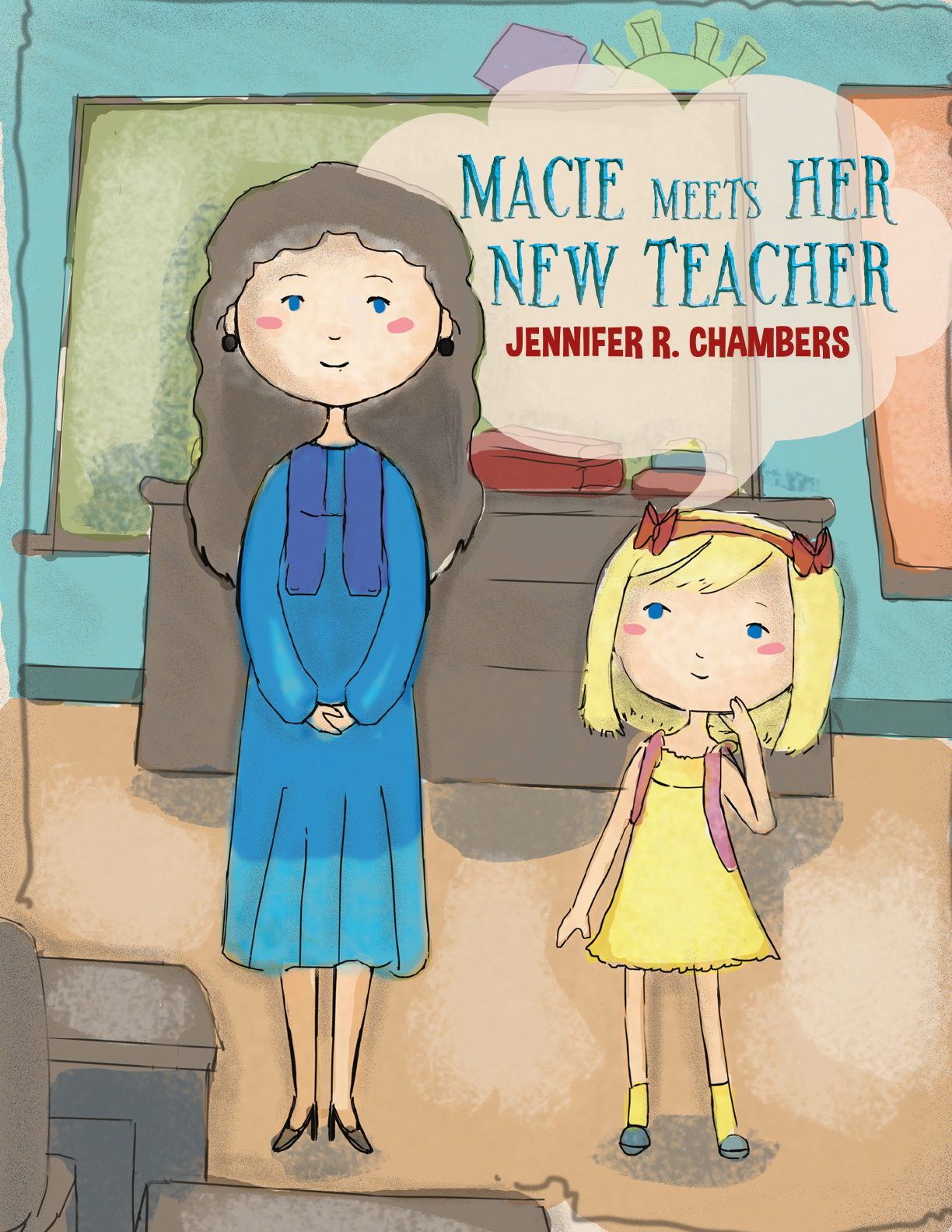 This image is the cover for the book Macie Meets Her New Teacher