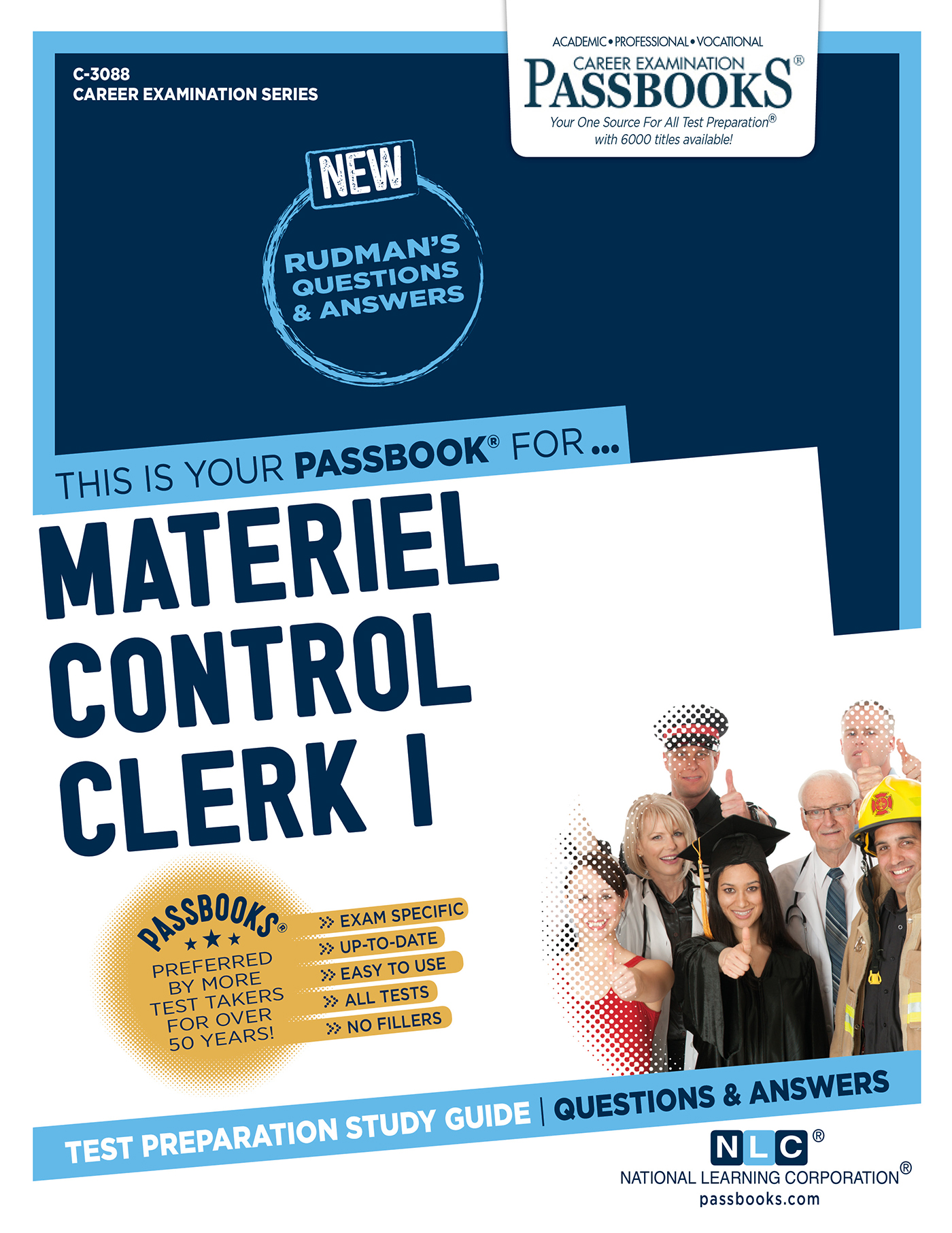 Materiel Control Clerk I, Career Examination Series