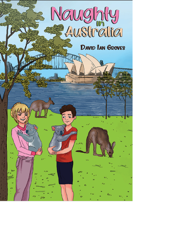 This image is the cover for the book Naughty in Australia