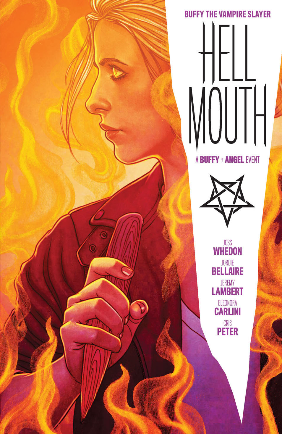 This image is the cover for the book Buffy the Vampire Slayer: Hellmouth, Buffy the Vampire Slayer