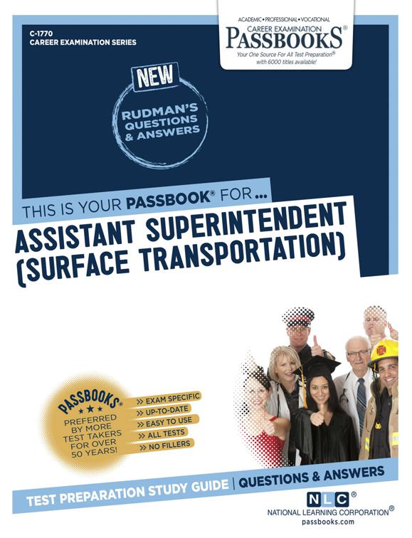 Assistant Superintendent (Surface Transportation), Career Examination Series