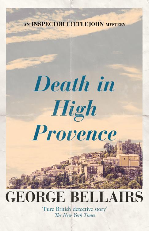 Death in High Provence, The Inspector Littlejohn Mysteries