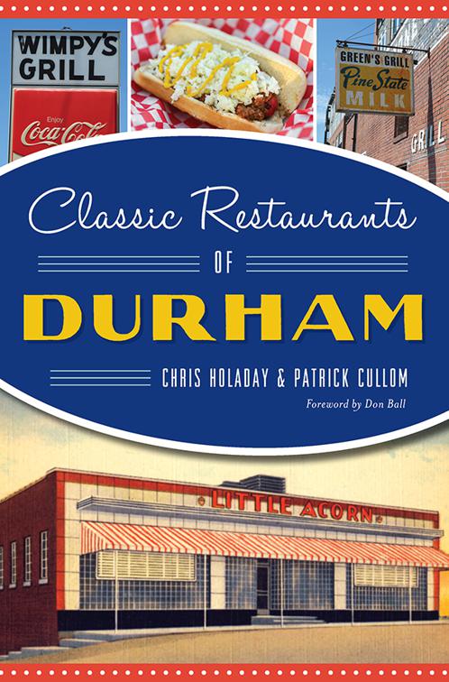 Classic Restaurants of Durham, American Palate