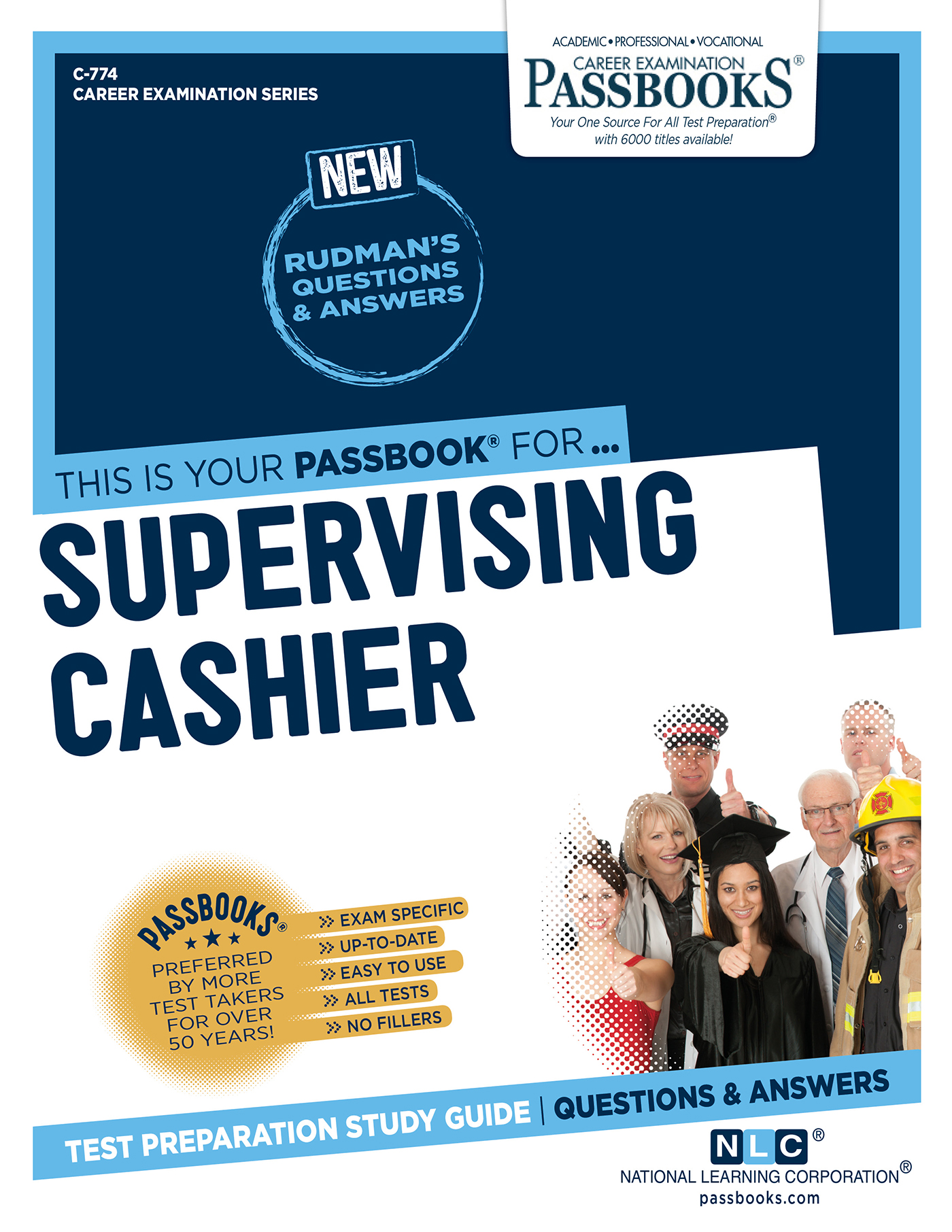 Supervising Cashier, Career Examination Series