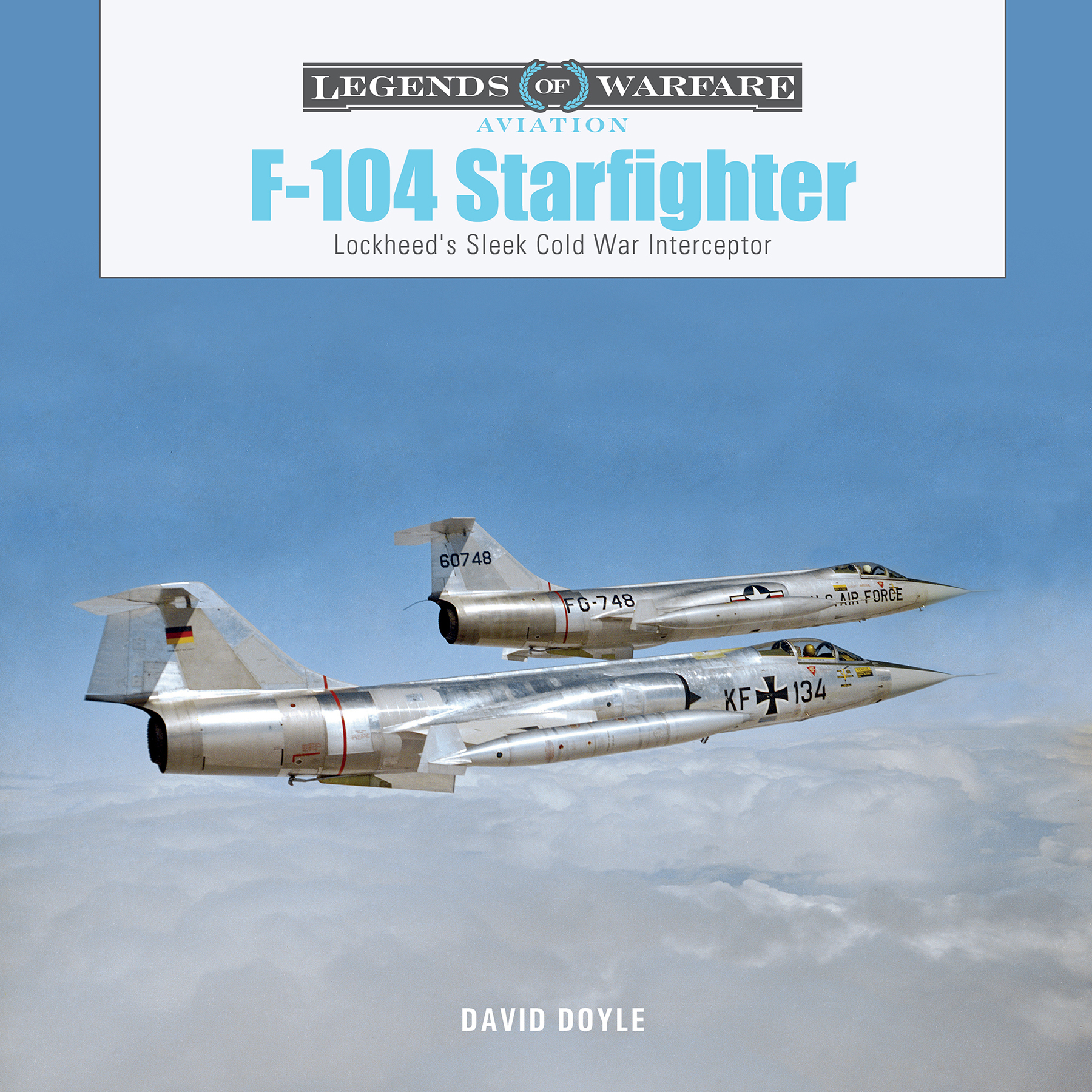 This image is the cover for the book F-104 Starfighter