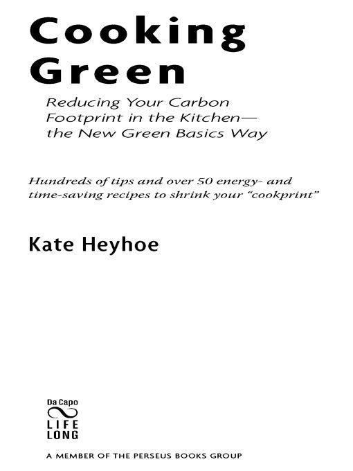 Cooking Green