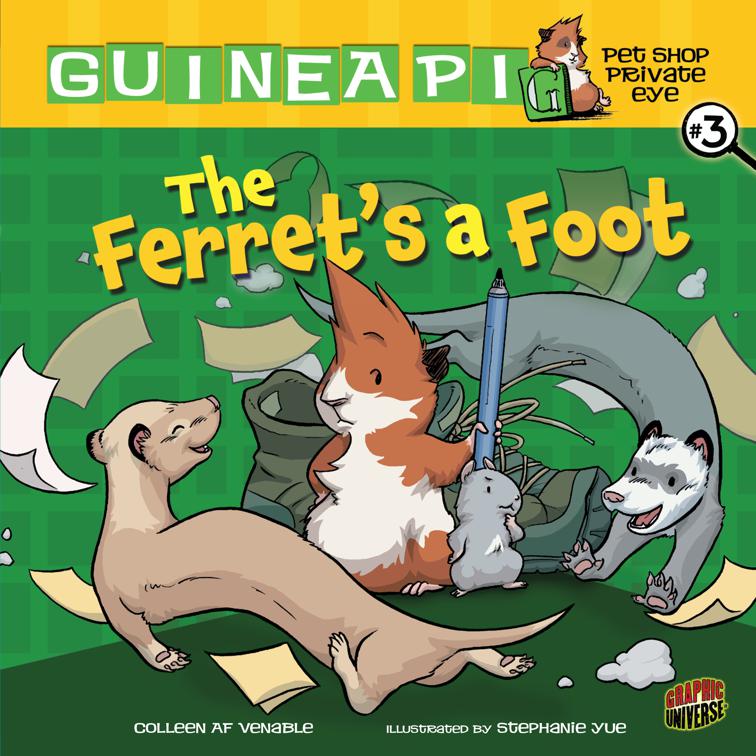 Ferret&#x27;s a Foot, Guinea PIG, Pet Shop Private Eye