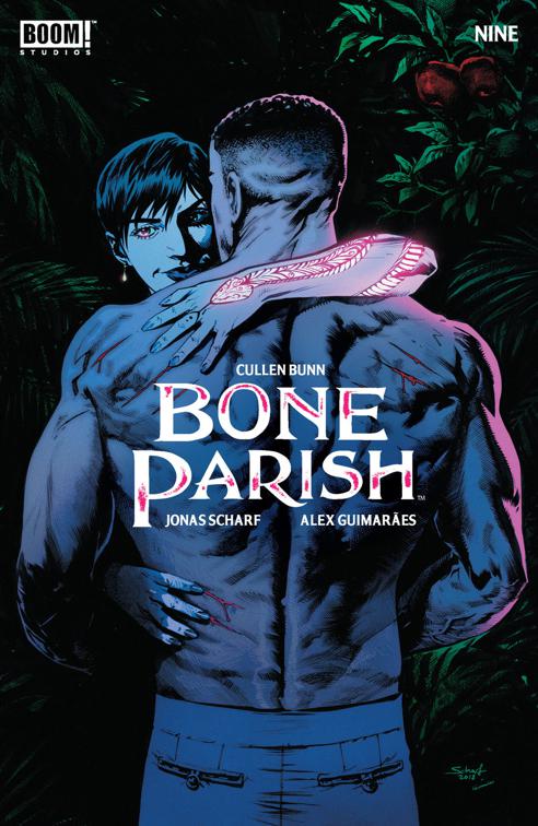 This image is the cover for the book Bone Parish #9, Bone Parish