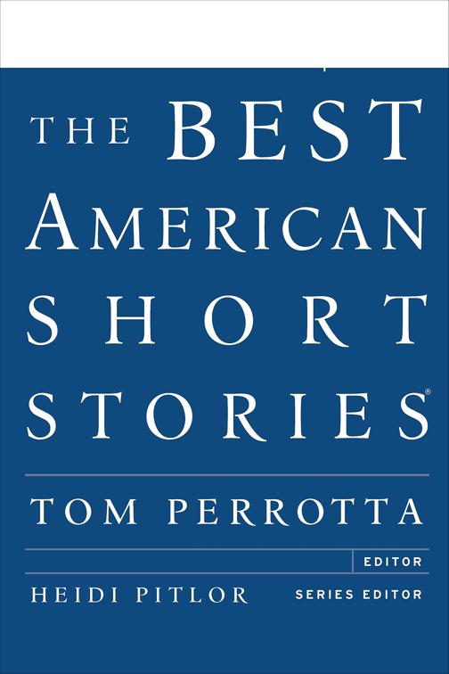 Best American Short Stories 2012, The Best American Series