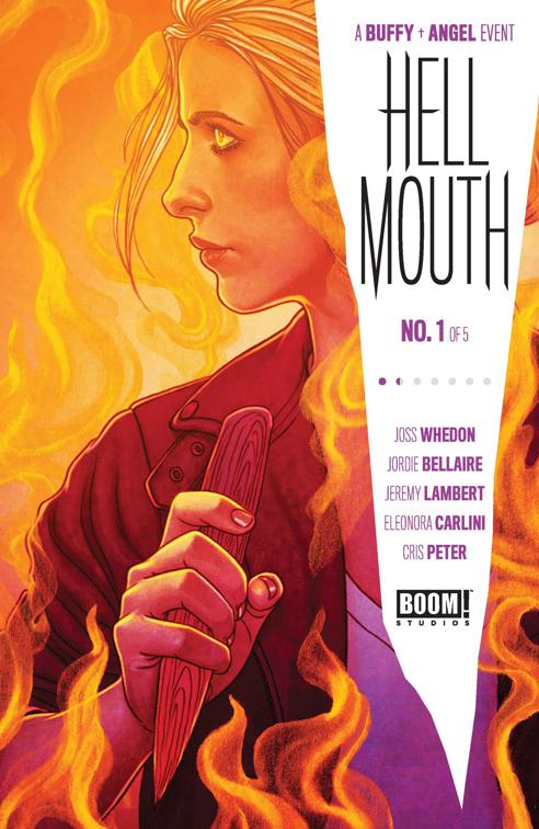 This image is the cover for the book Buffy the Vampire Slayer/Angel: Hellmouth #1, Buffy the Vampire Slayer/Angel: Hellmouth