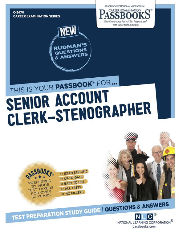 Senior Account Clerk-Stenographer, Career Examination Series