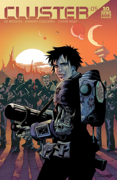 This image is the cover for the book Cluster #5, Cluster