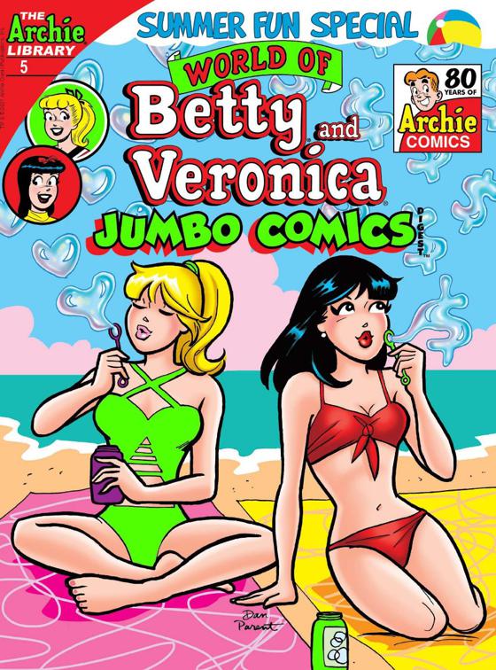 This image is the cover for the book World of Betty & Veronica Digest #5, World of Betty & Veronica Digest