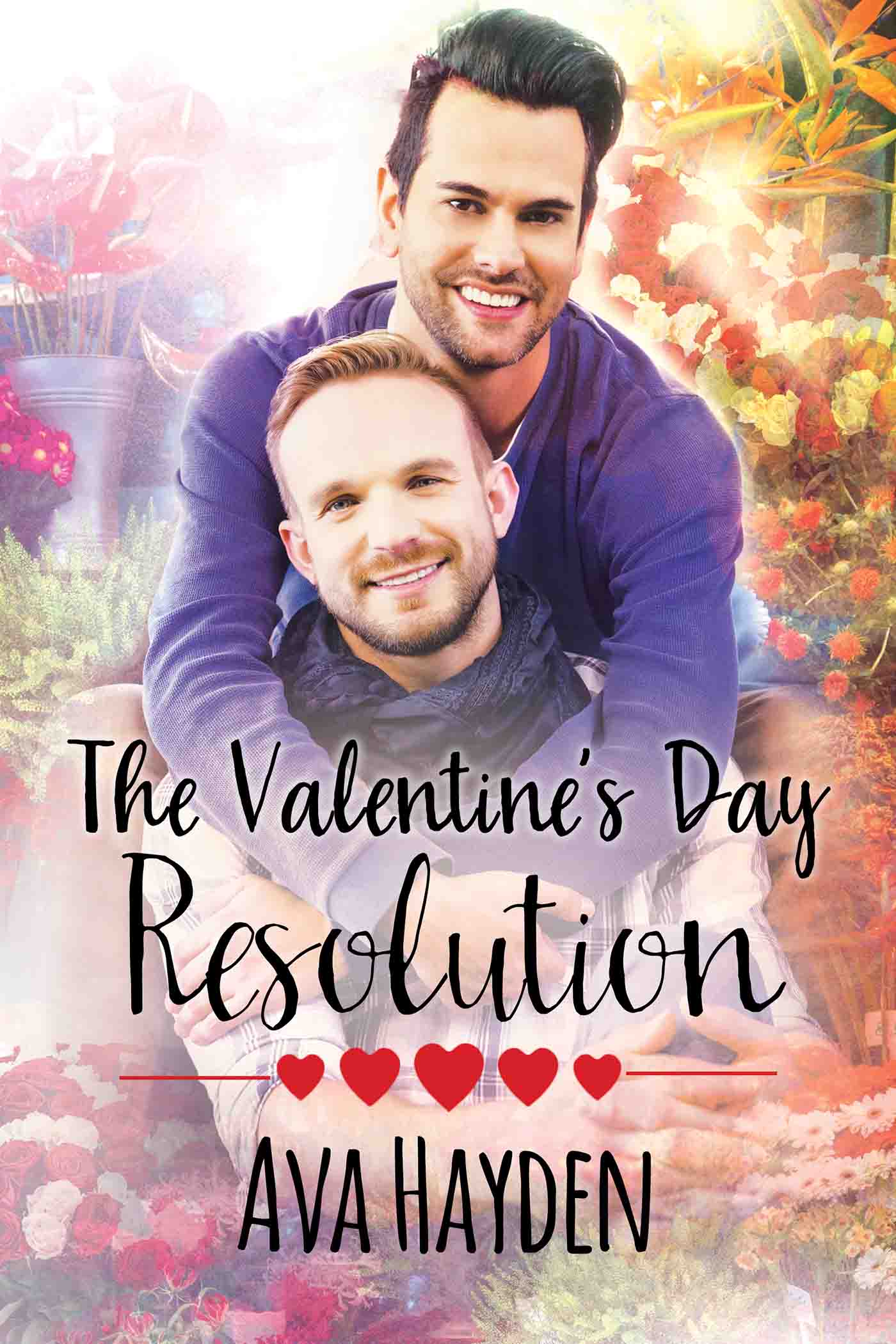 This image is the cover for the book The Valentine's Day Resolution