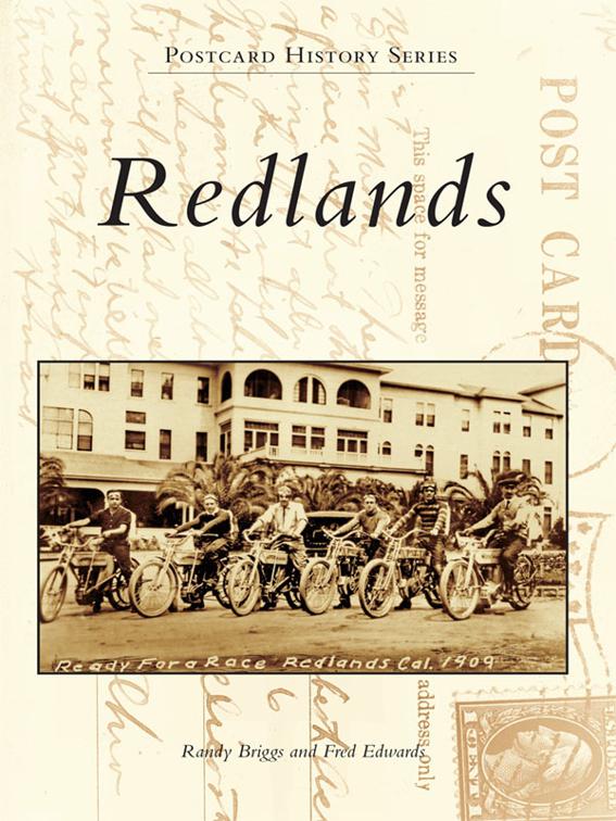 This image is the cover for the book Redlands, Postcard History