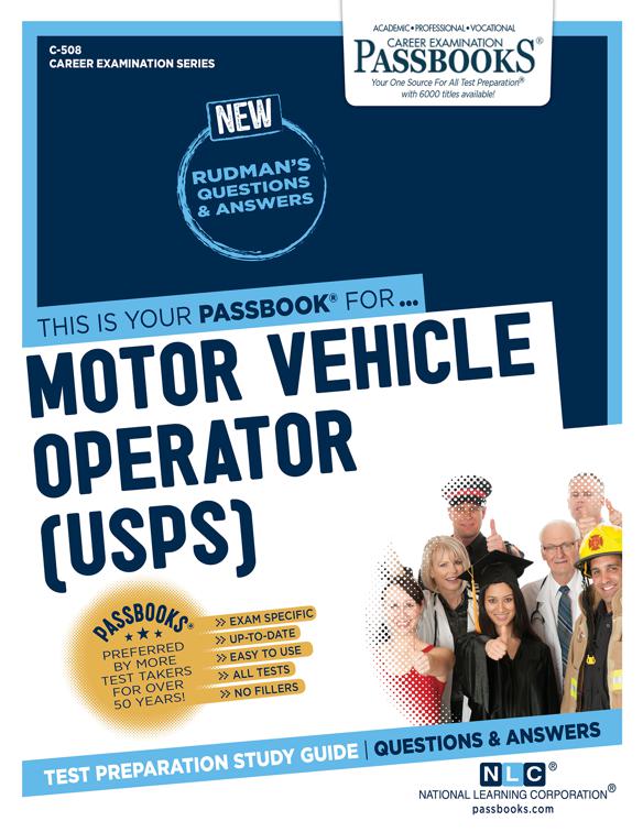 Motor Vehicle Operator (U.S.P.S.), Career Examination Series