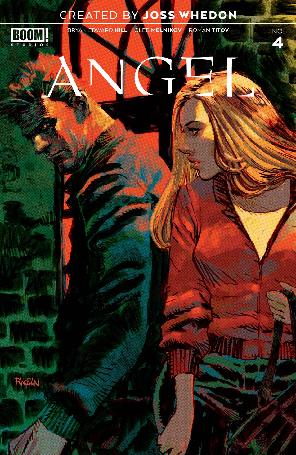 This image is the cover for the book Angel #4, Angel