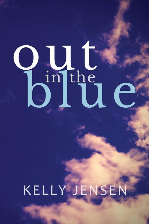 This image is the cover for the book Out in the Blue, 2015 Daily Dose - Never Too Late