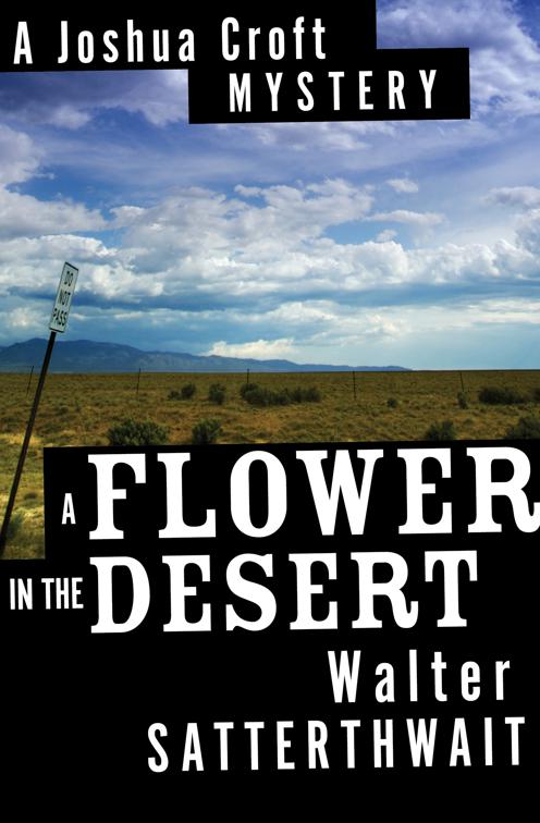 Flower in the Desert, The Joshua Croft Mysteries