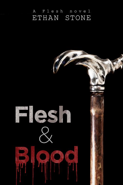 This image is the cover for the book Flesh & Blood, Flesh