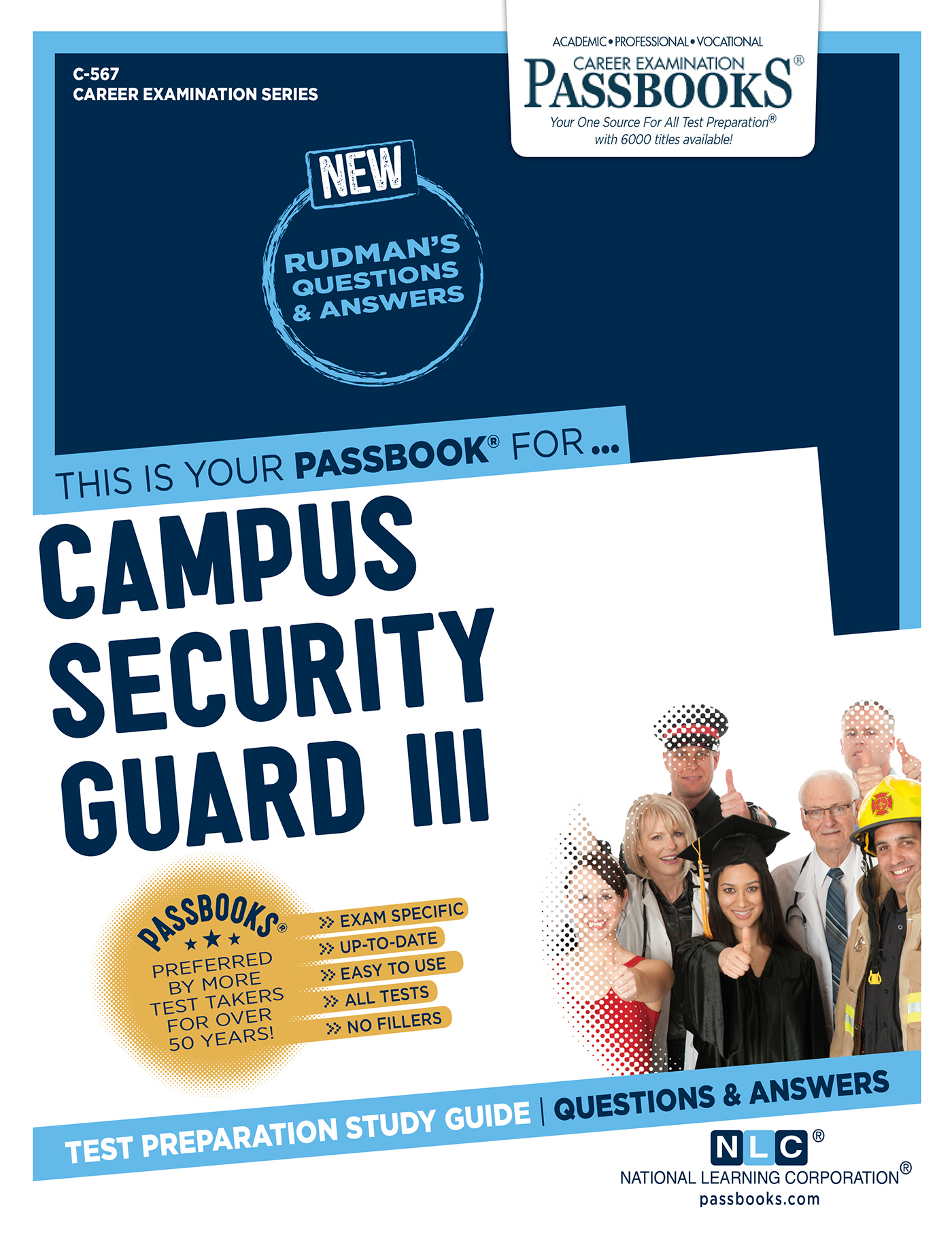 Campus Security Guard III, Career Examination Series