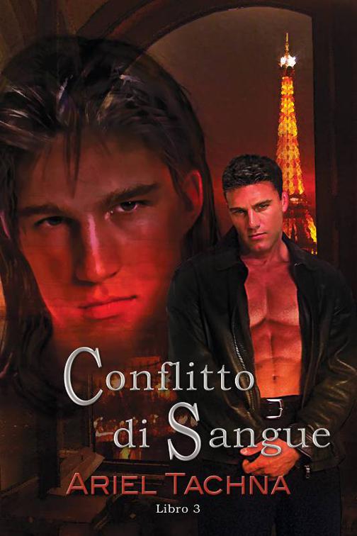 This image is the cover for the book Conflitto di sangue, Legami di sangue
