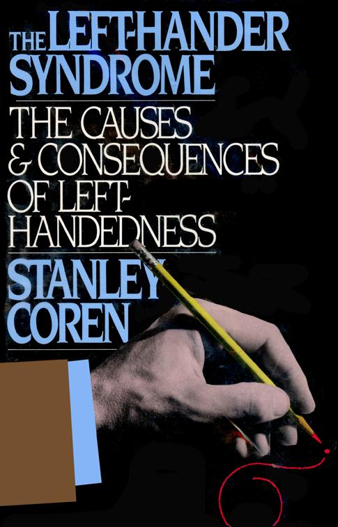 This image is the cover for the book Left-Hander Syndrome