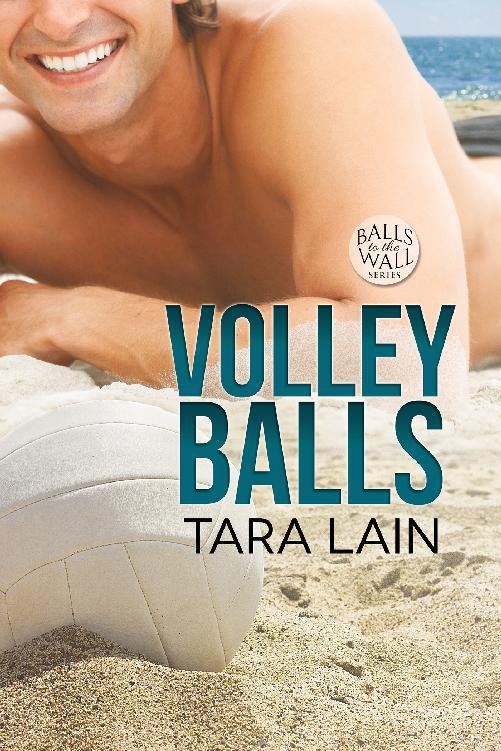 This image is the cover for the book Volley Balls, Balls to the Wall